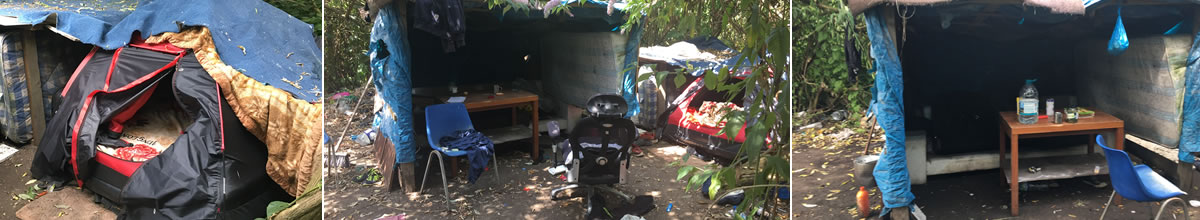 Tent Encampment Removal UK